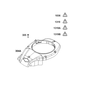 Blower Housing Group Diagram and Parts List for 09P902-0017-H5 020000 - 09Z999 Briggs and Stratton Engine